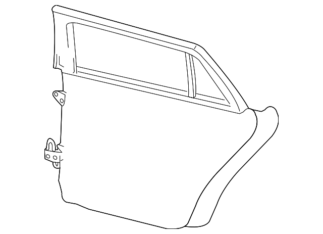 Door Frame Assembly 1K5-833-301-Q - View 3