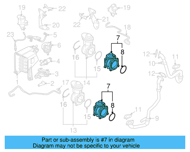 Egr Valve 07Z-131-501-E