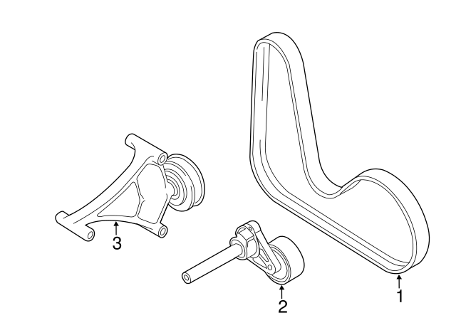 Serpentine Belt 06J-260-849-D - View 53