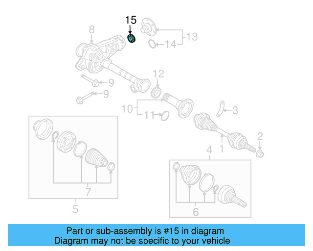 Flange Seal 0AA-409-189 - View 10