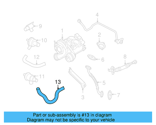 Pressure Line 1C0-145-712-E - View 2