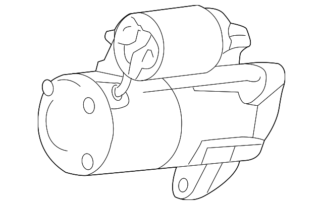 Starter 7B0-911-023-A - View 2