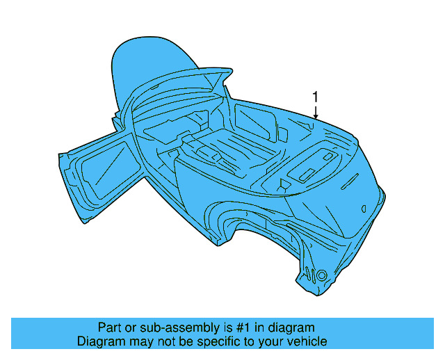 Body Assembly 1Y0800401 - View 2