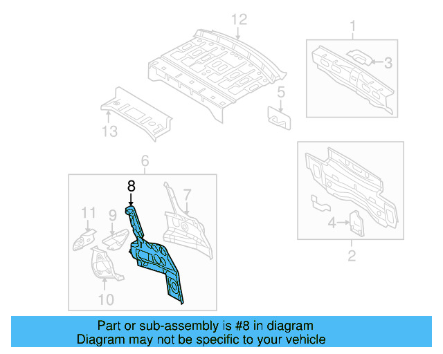 Reinforcement 3C5-813-528 - View 3