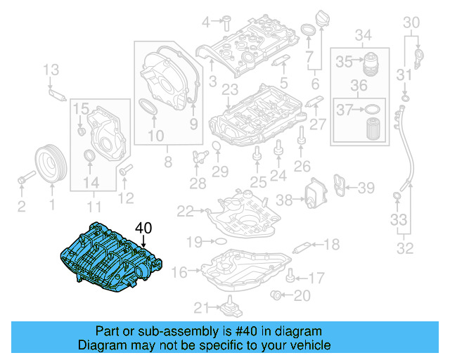 Engine Intake Manifold 06L-133-201-FB - View 7