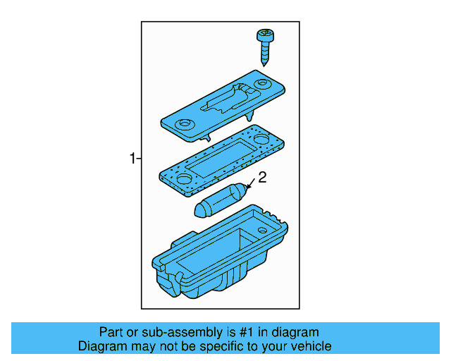 License Lamp 3B5-998-026-A - View 2