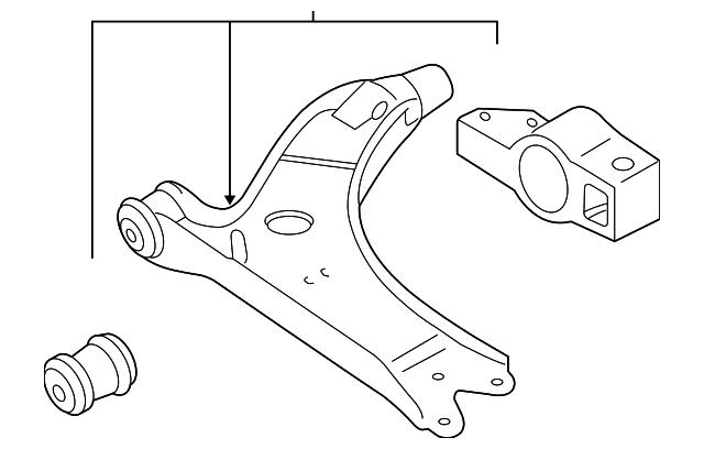 Control Arm 1K0-407-152-AC - View 5