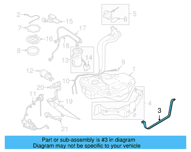Tank Strap 1K0-201-656-C - View 19