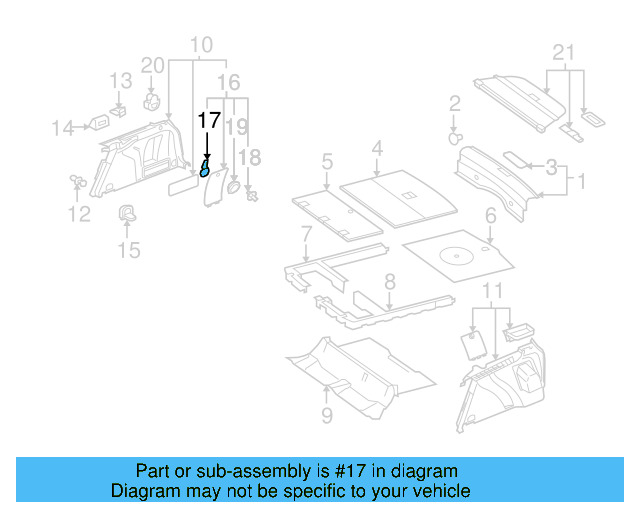 Knob Lock Ring 1J0-867-468-B41 - View 13