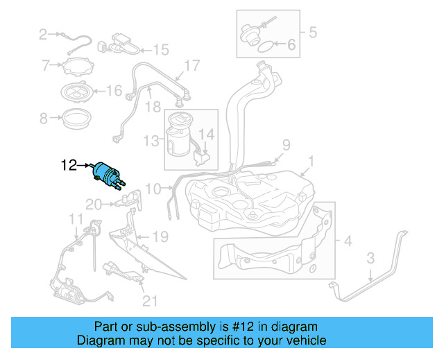 FUEL FILTER Gas motor 6Q0-201-051-J - View 26