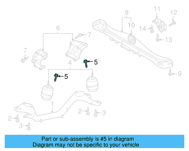 Mount Bracket Mount Bolt N-909-784-04 - View 2