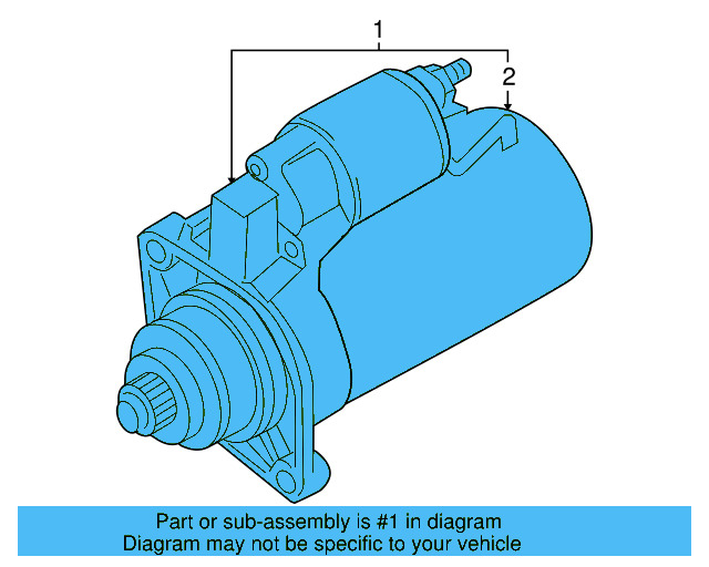 Starter Motor 02E-911-023-J - View 6