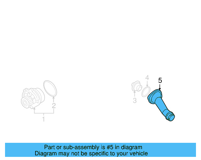 Thermostat Housing 06A-121-121-C - View 10
