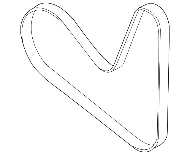 Serpentine Belt 04E-145-933-AG - View 4