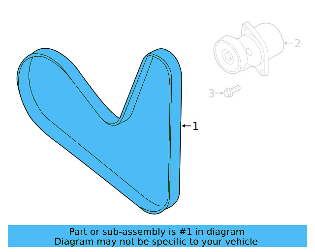 Serpentine Belt 04E-145-933-AG - View 14