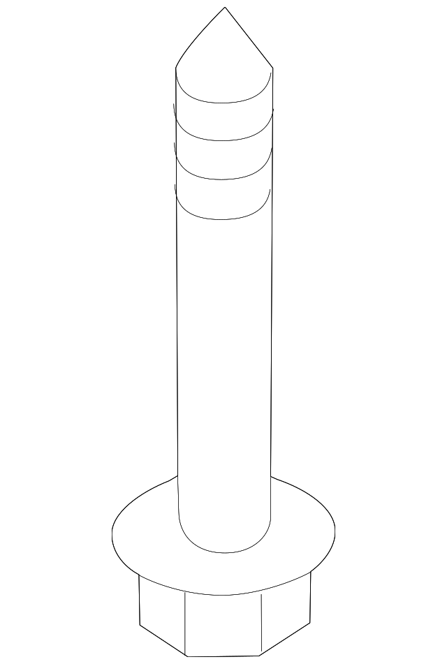 Engine Cradle Mount Bolt N-105-580-02 - View 43