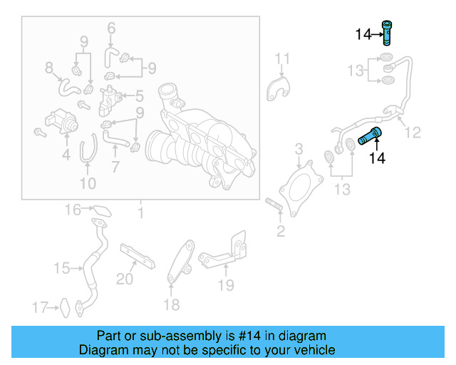 Feed Line Bolt WHT-000-223 - View 12
