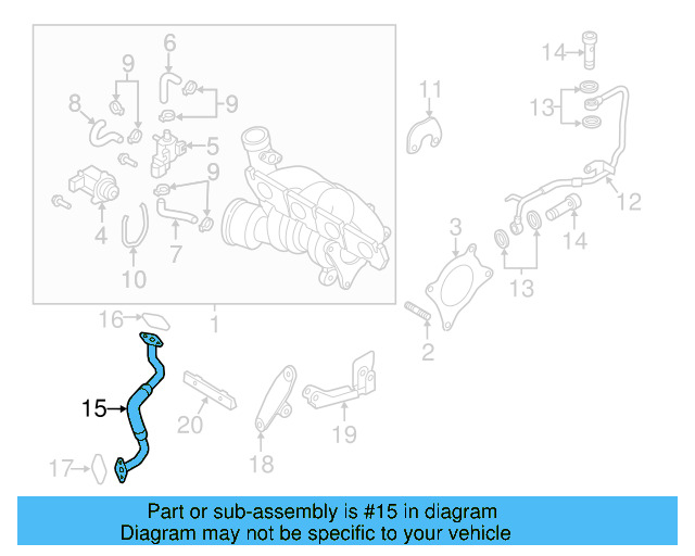 Oil Inlet Line 06F-145-778-G - View 27