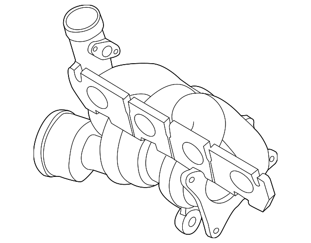 Exhaust Manifold 06F-145-702-C
