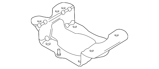 Lower Bracket 1C0-915-351-A - View 2