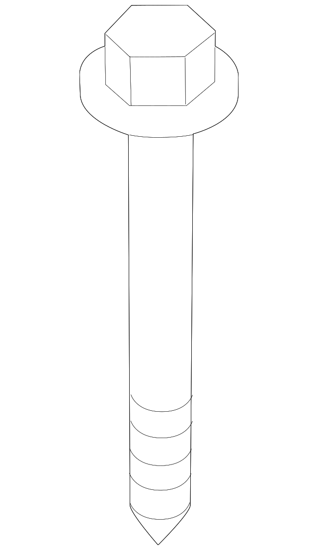 Trans Mount Bracket Bolt N-103-145-05 - View 9