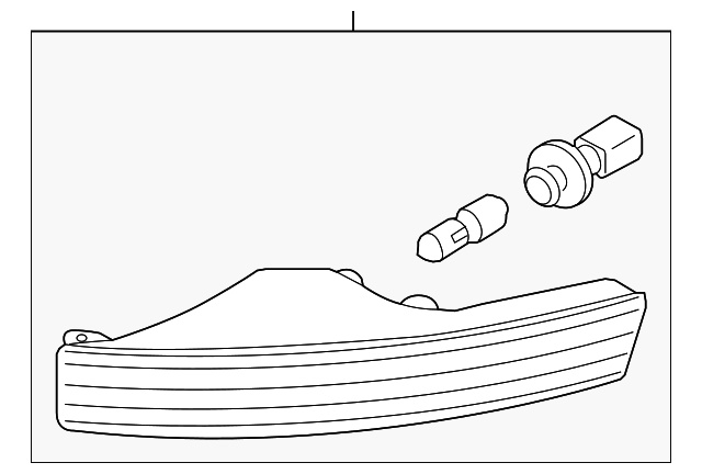 Signal Lamp 3C8-953-042-A - View 2