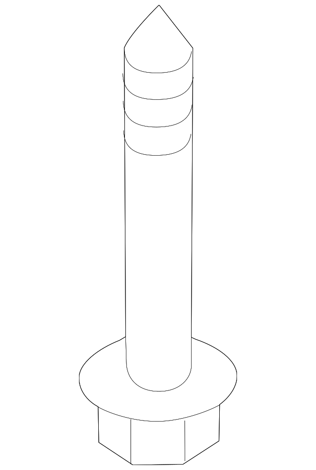 Rear Support Mount Bolt N-911-671-01 - View 82