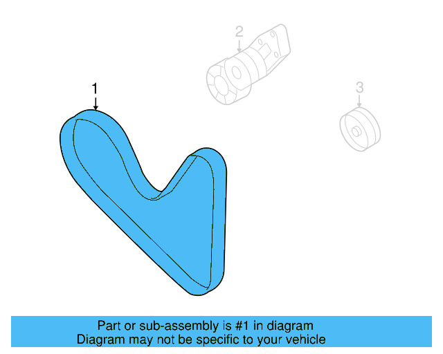 Serpentine Belt 022-145-933-AP - View 26