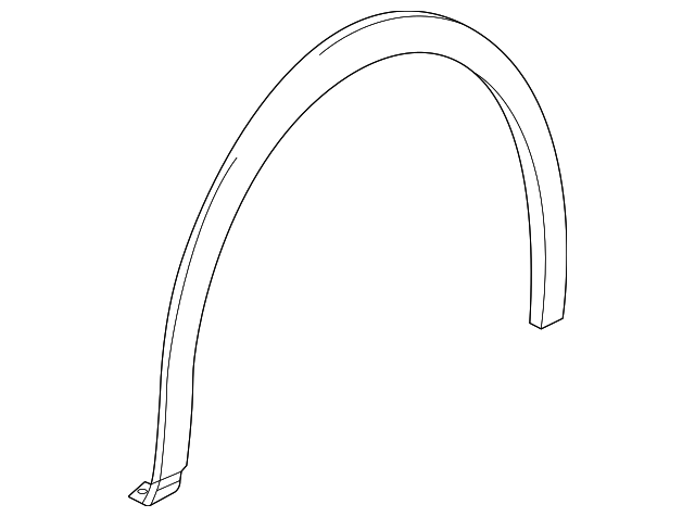 Wheel Opening Molding 11K-853-717-9B9 - View 4