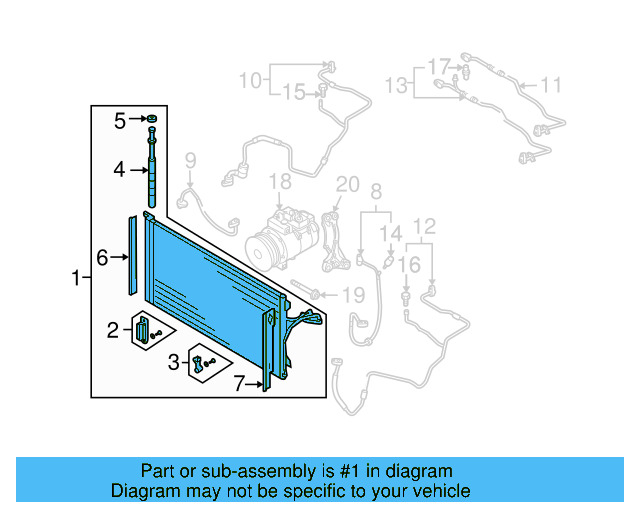 A/C Condenser 4L0260401A - View 20