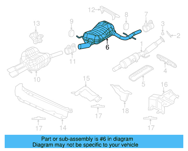 Muffler & Pipe 5C6-253-209-C - View 4