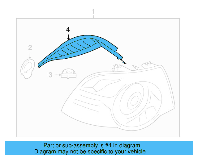 Trim Plate 1Q0-945-311-A-9B9 - View 4