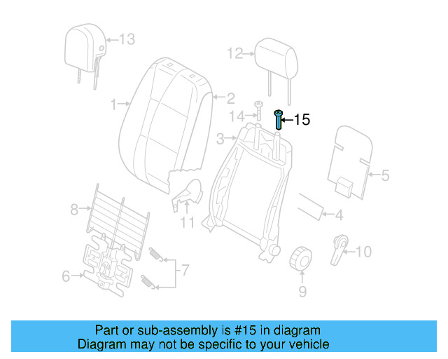 Headrest Guide 1K0-881-920-J-82V - View 14