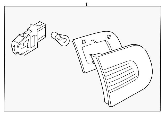 Tail Lamp Assembly 1Q0-945-094 - View 2