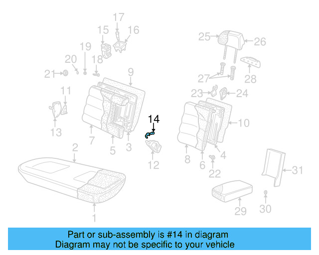 Seat Back Panel 3B5-885-754-8JS - View 7