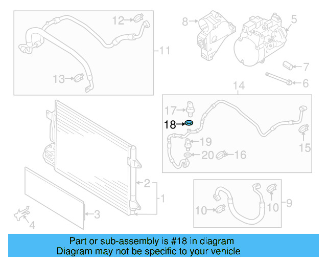 Fill Valve Cap 3C0-820-581 - View 60