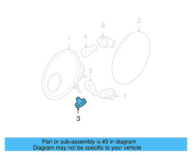 Tail Lamp Assembly Nut N-908-201-01 - View 6