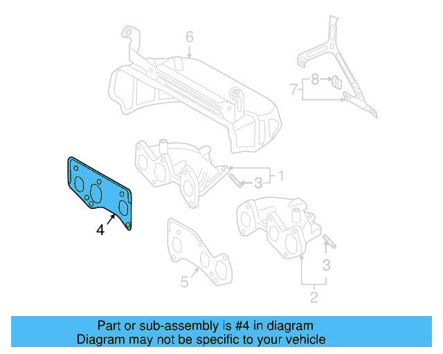 Manifold Gasket 022-253-039-E - View 24