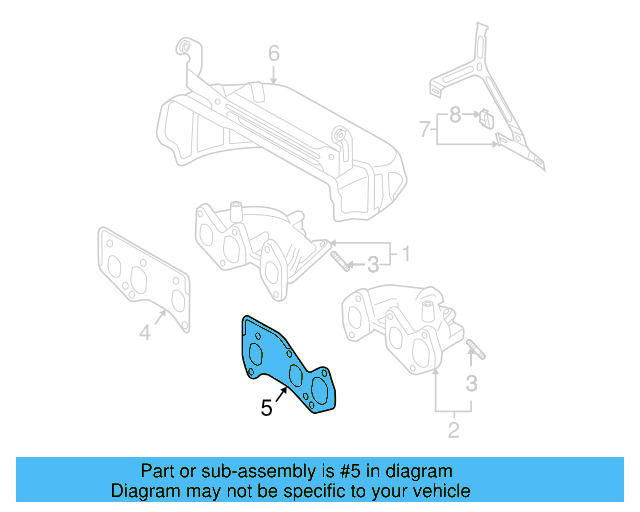 Manifold Gasket 022-253-039-E - View 12