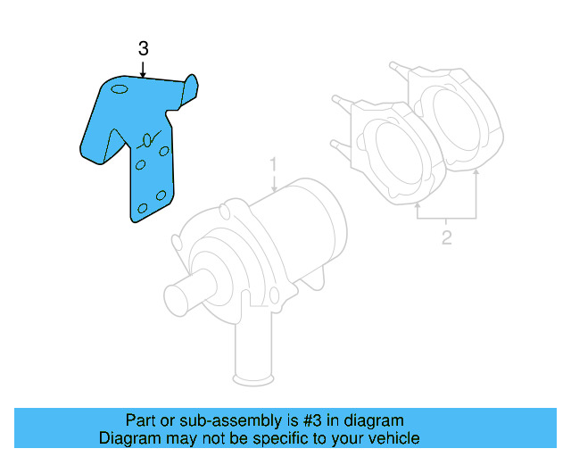 Mount Bracket 7L6-121-079-C - View 3