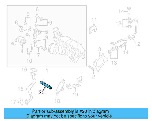 Bracket 06F-145-533-B - View 19