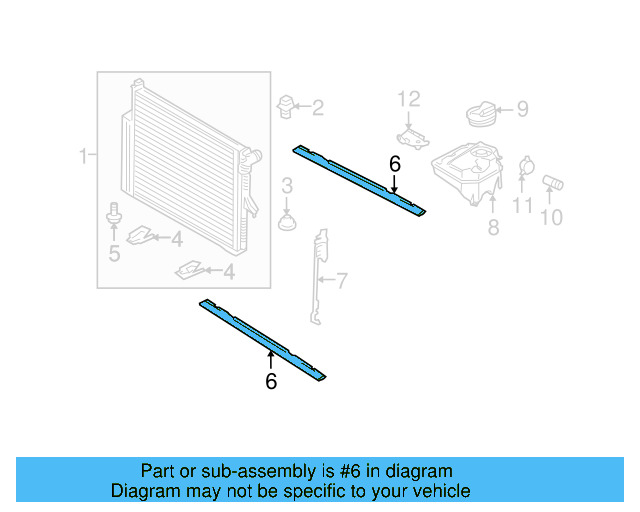 Seal Strip 7L0-121-345 - View 14