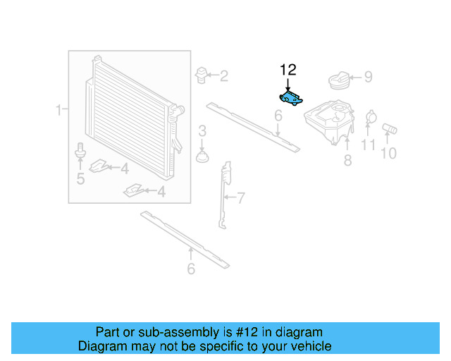 Mount Bracket 7L0-121-093-A - View 5