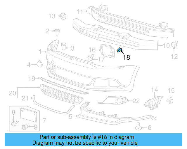 Tow Eye Cap (Unpainted) 5c6807241dgru - View 4