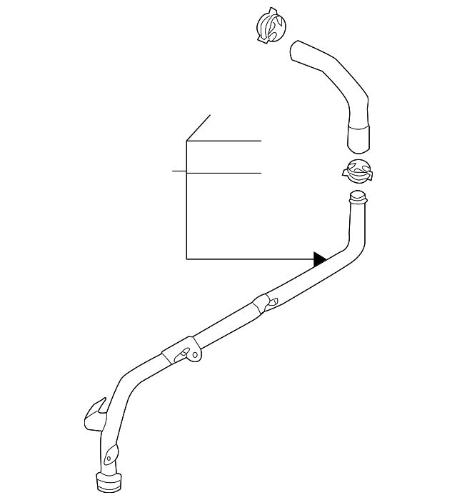 Connector Hose 3D0-131-849 - View 3