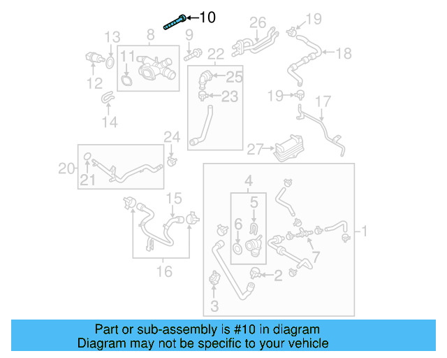 Flange Bolt N-104-145-02 - View 2