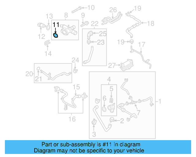 Flange Seal 038-121-688-D - View 17