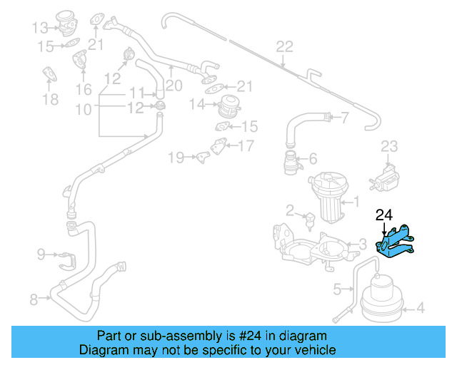 Vapor Canister Purge Solenoid 1C0-906-517-A - View 26