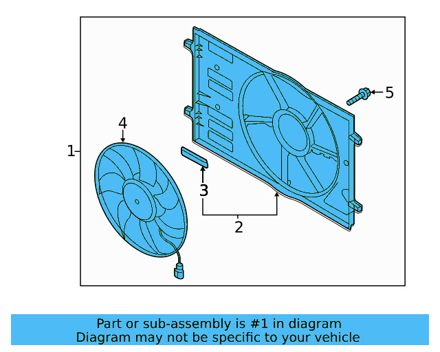 Fan Assembly 5QM-121-203-H - View 12