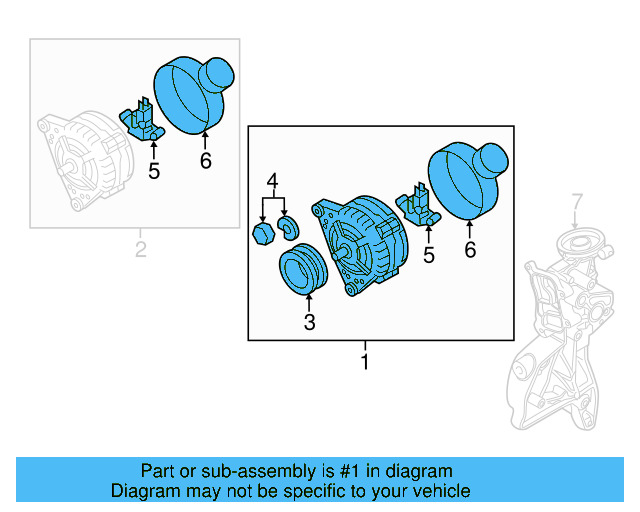 Alternator 06F-903-023-E